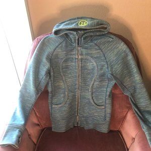 Lululemon zip hoody, size 8